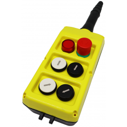 KASETA STEROWNICZA SUWNICOWA 6 FUNKCJI PILOT AGREGATU WYŁĄCZNIK AWARYJNY